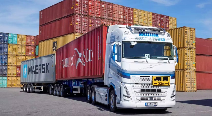 VOLVO DELIVERS 74-TONNE ELECTRIC TRUCK